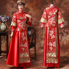 2020最受欢迎的中式婚纱照礼服