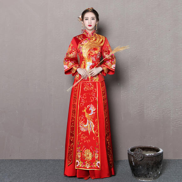 中式新娘礼服有什么款式