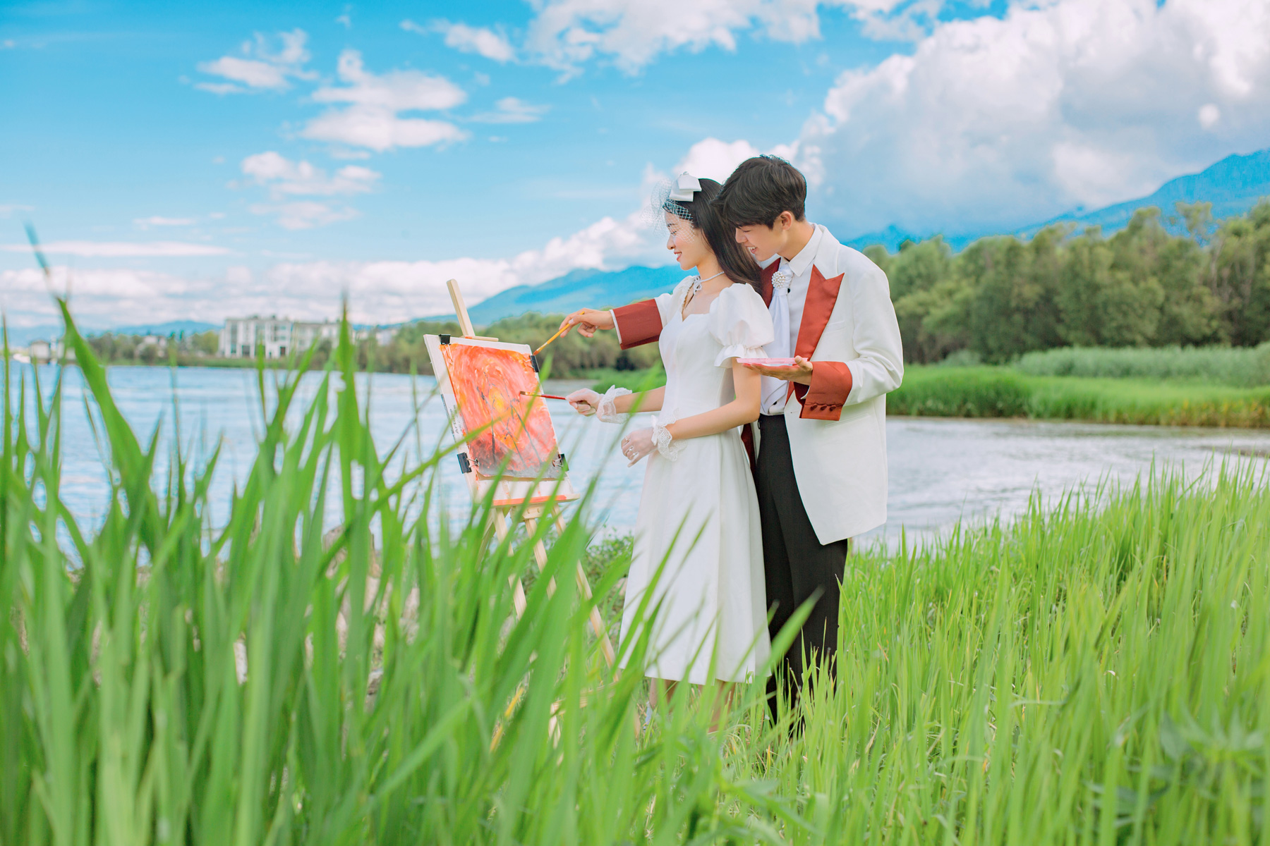 咔咔攝影浪漫假日婚紗照套餐——大理之旅
