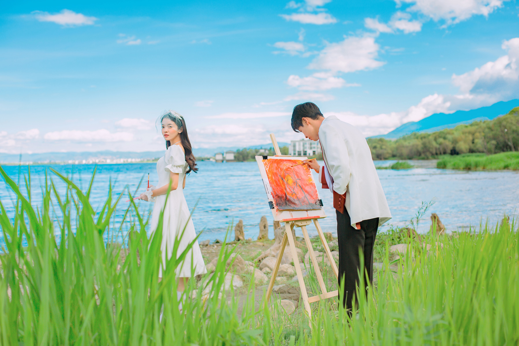 咔咔攝影浪漫假日婚紗照套餐——大理之旅