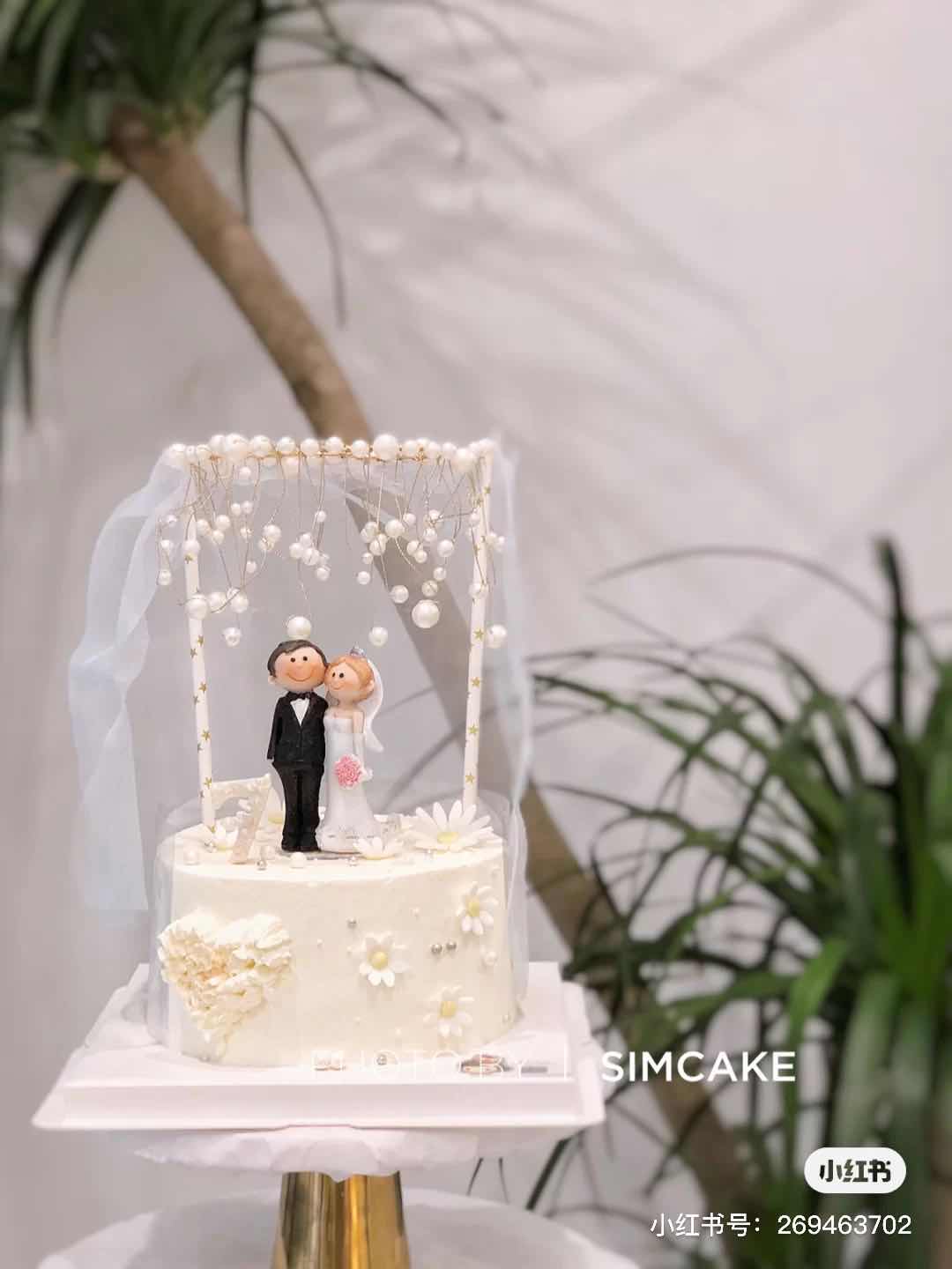 8寸结婚纪念日蛋糕图片