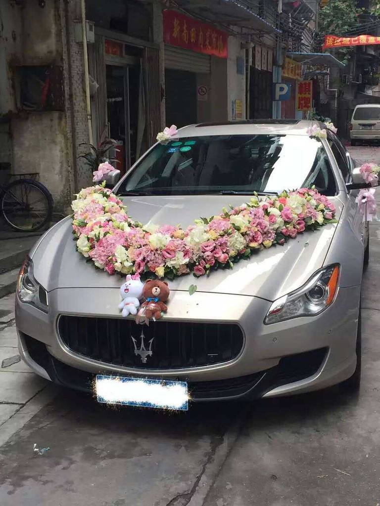 bdbcb测试婚车装饰发布红红火火111