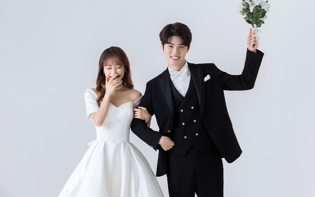 简约韩式  姜胡夫妇客照欣赏