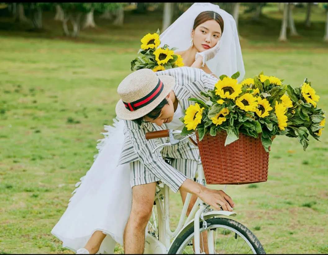 一價(jià)全包+小清新婚紗照+精修80張