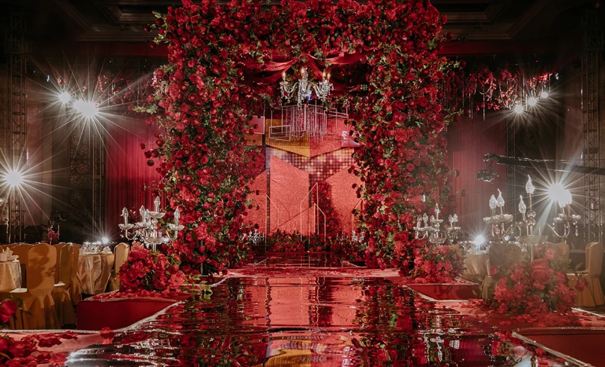 唯美嫁期红色系大气婚礼