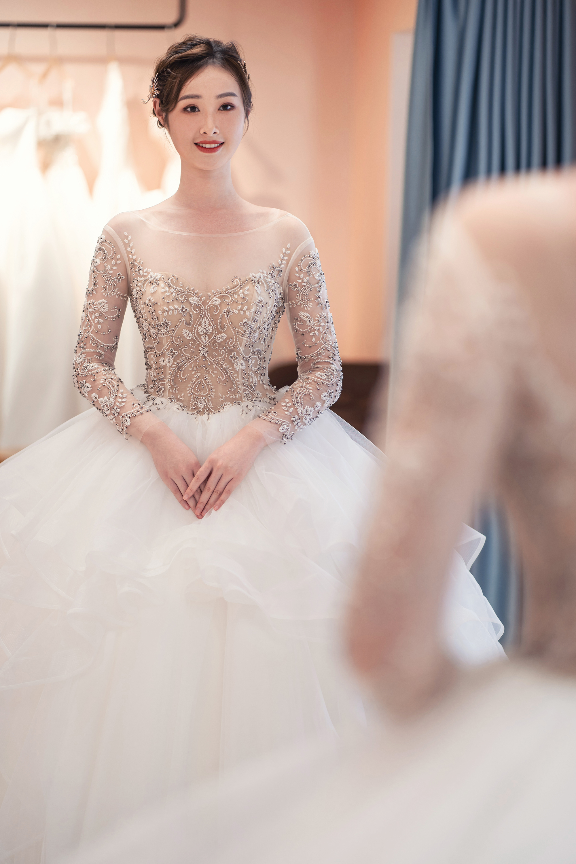 YUHUA精选蓬蓬裙主纱