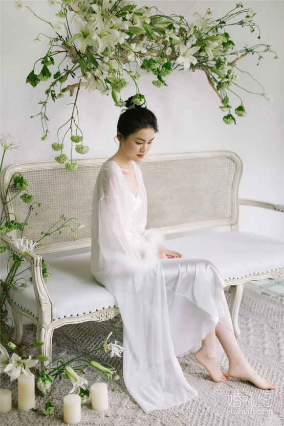 🔥被无数新娘种草又仙又撩の晨袍，谁穿谁美👰👰