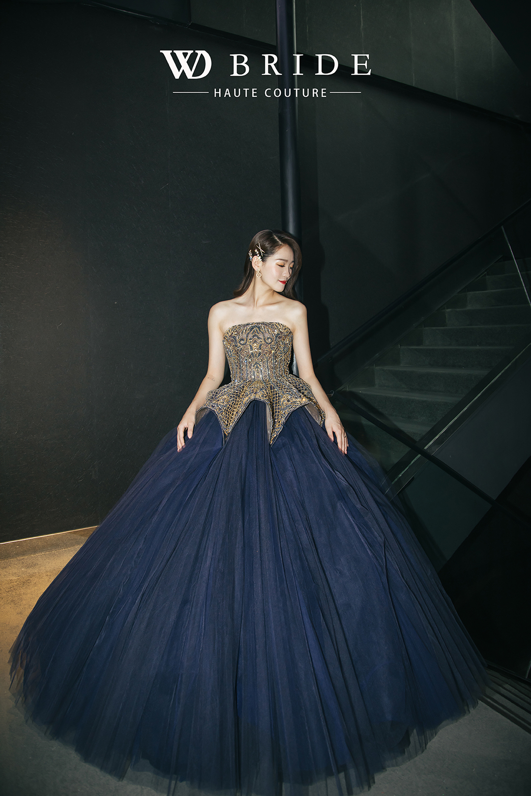 【婉汀婚纱】深色系重手工晚礼服