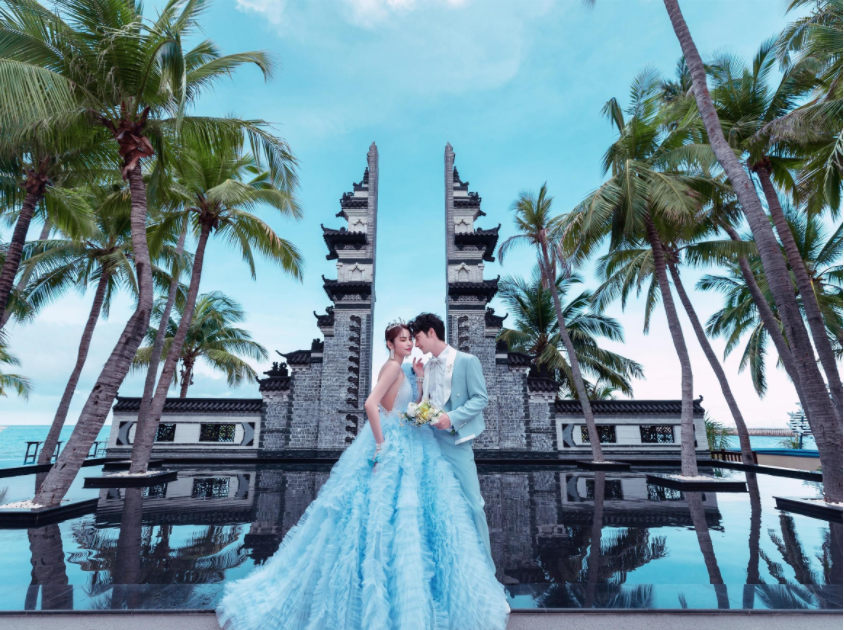 三亚大小洞天婚纱照拍摄指南 大小洞天婚纱照欣赏