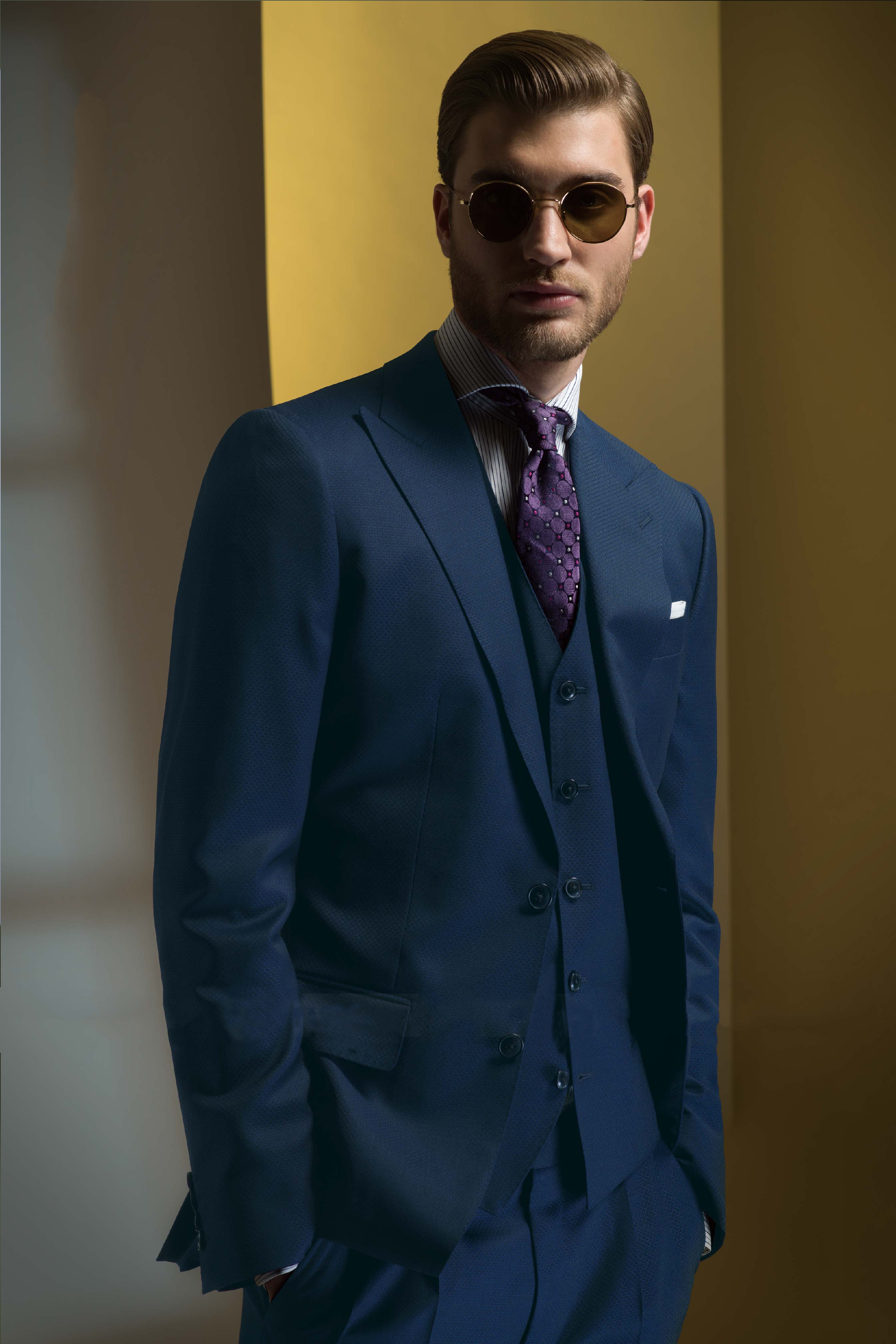 男士西装三件套