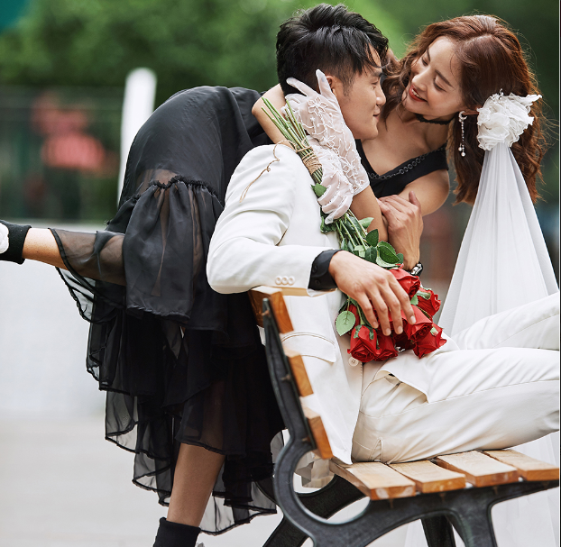 王宫婚纱摄影纪实街拍样片