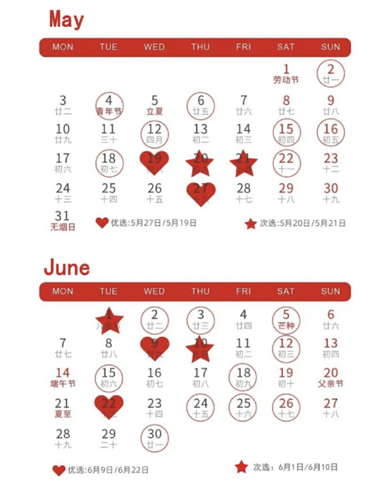 ❗备婚必备！2021年最全领证结婚吉日！