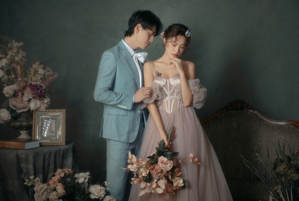 王宫婚纱摄影复古轻奢样片