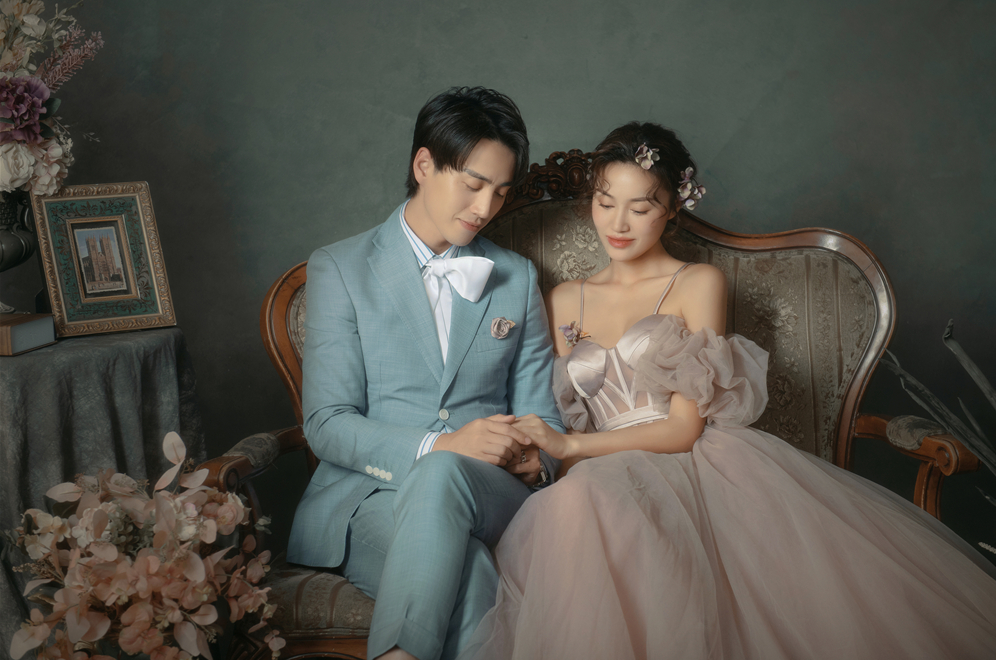 王宫婚纱摄影复古轻奢样片