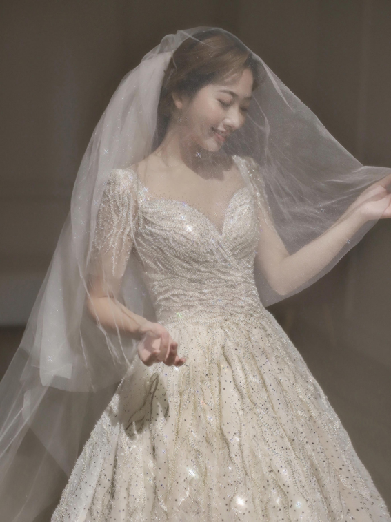 💯微胖的姐妹们！选婚纱一定要选这种！