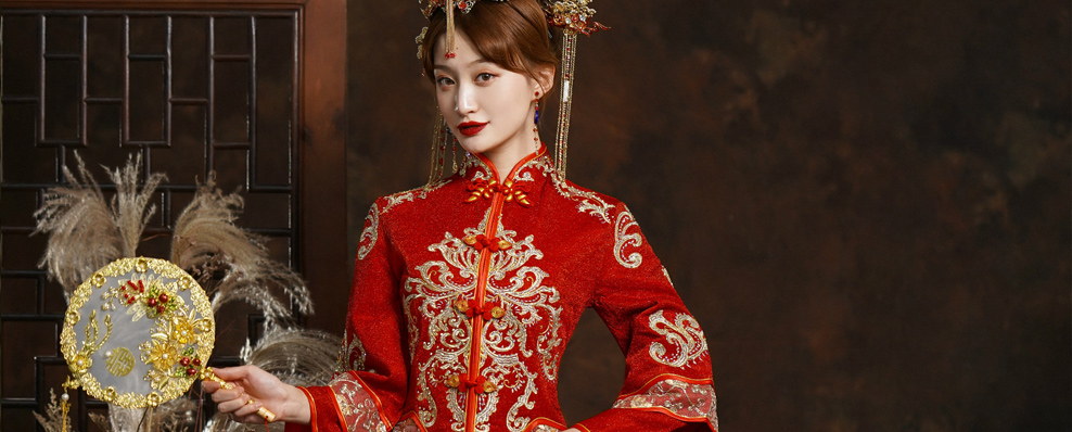 從娘家出門(mén)穿秀禾還是婚紗
