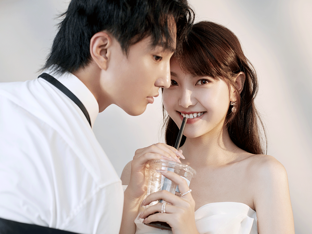 【麦田摄影】NEW明星高定婚纱照+底片全送
