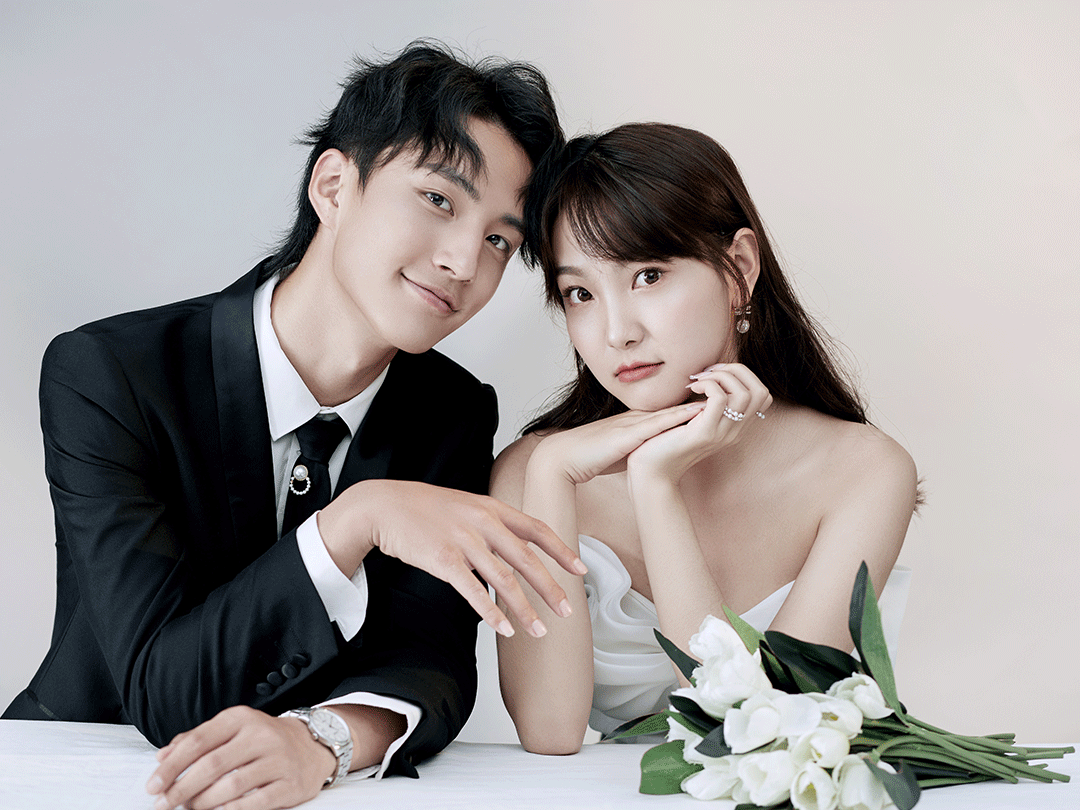 【麦田摄影】NEW明星高定婚纱照+底片全送