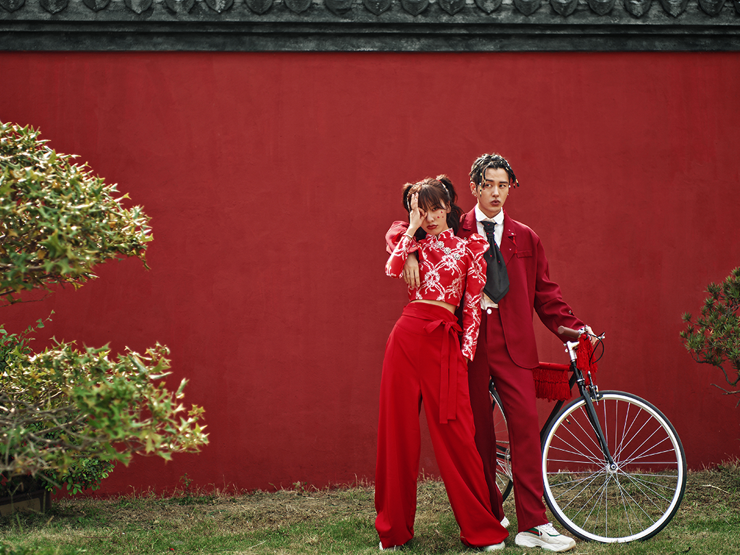 【小歡喜】新中式婚照+底片全送+高定系列
