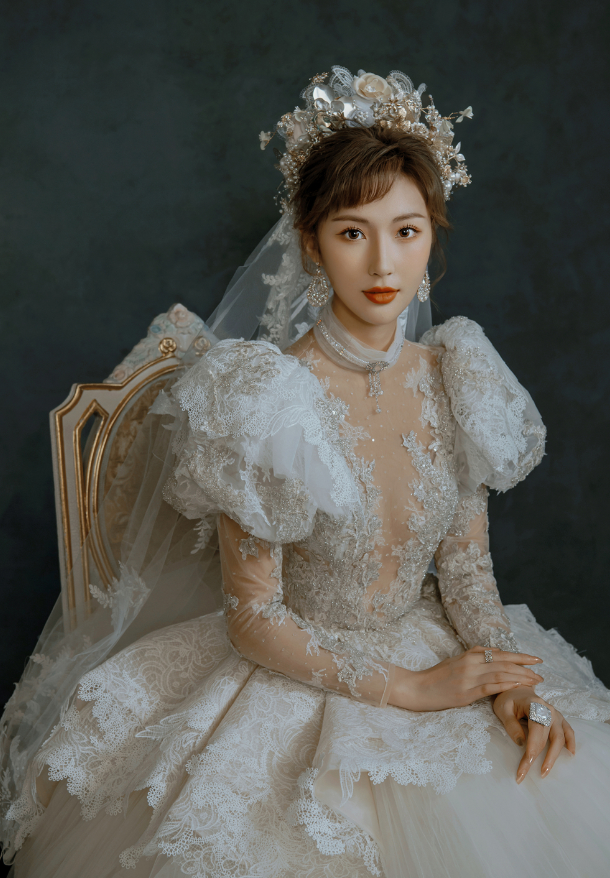 王宫婚纱摄影经典法式复古样片