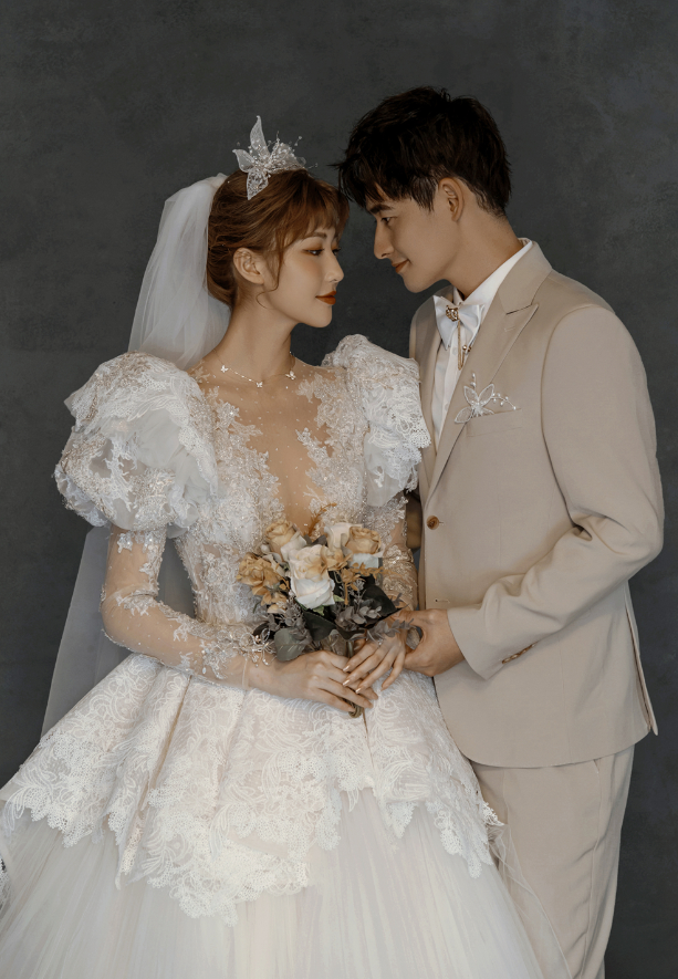 王宫婚纱摄影经典法式复古样片