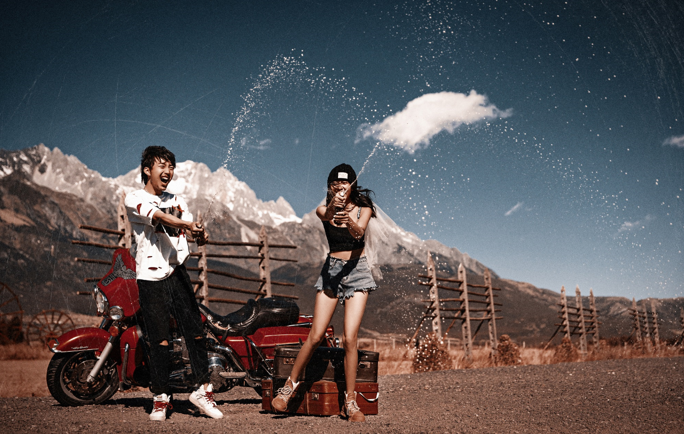 王宫婚纱摄影纪实风样片拍摄