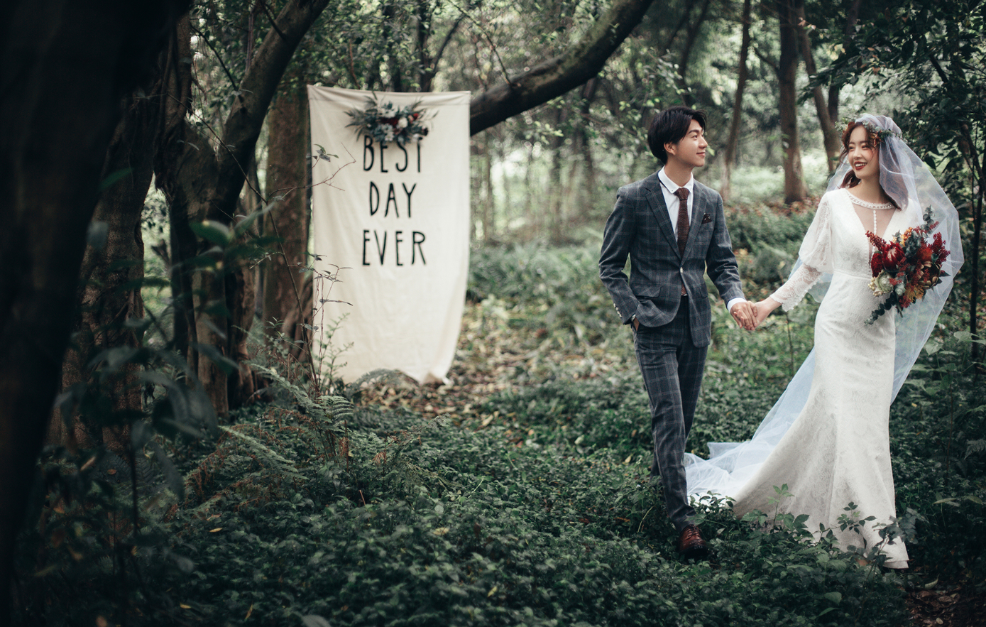 王宫婚纱摄影森系纪实风样片