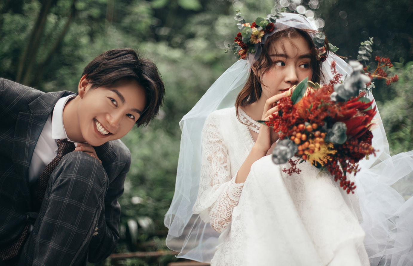 王宫婚纱摄影森系纪实风样片