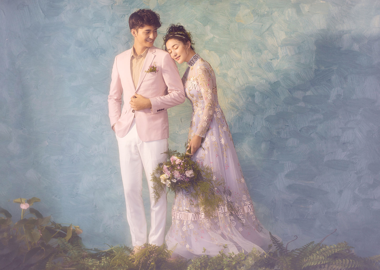 王宫婚纱摄影油画纪实风样片