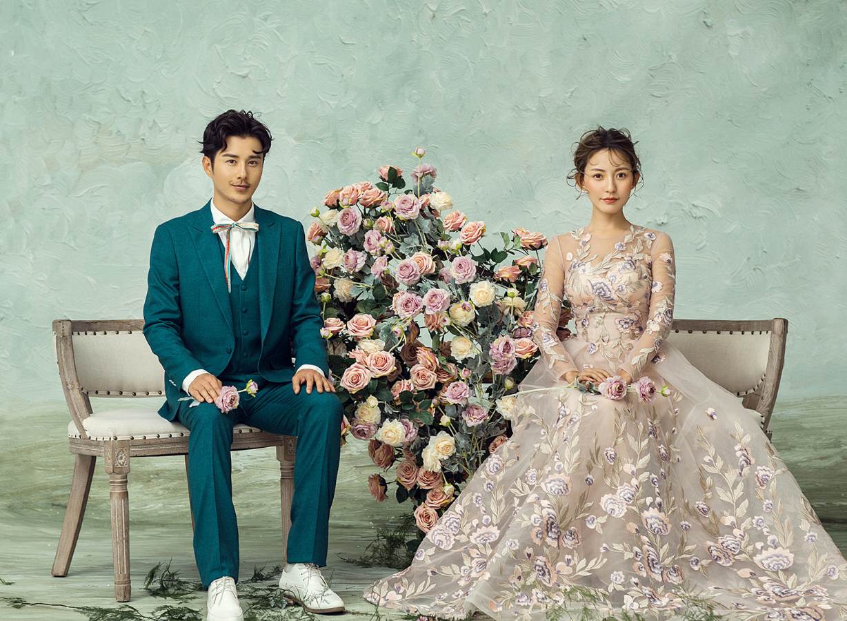 王宫婚纱摄影油画纪实风样片