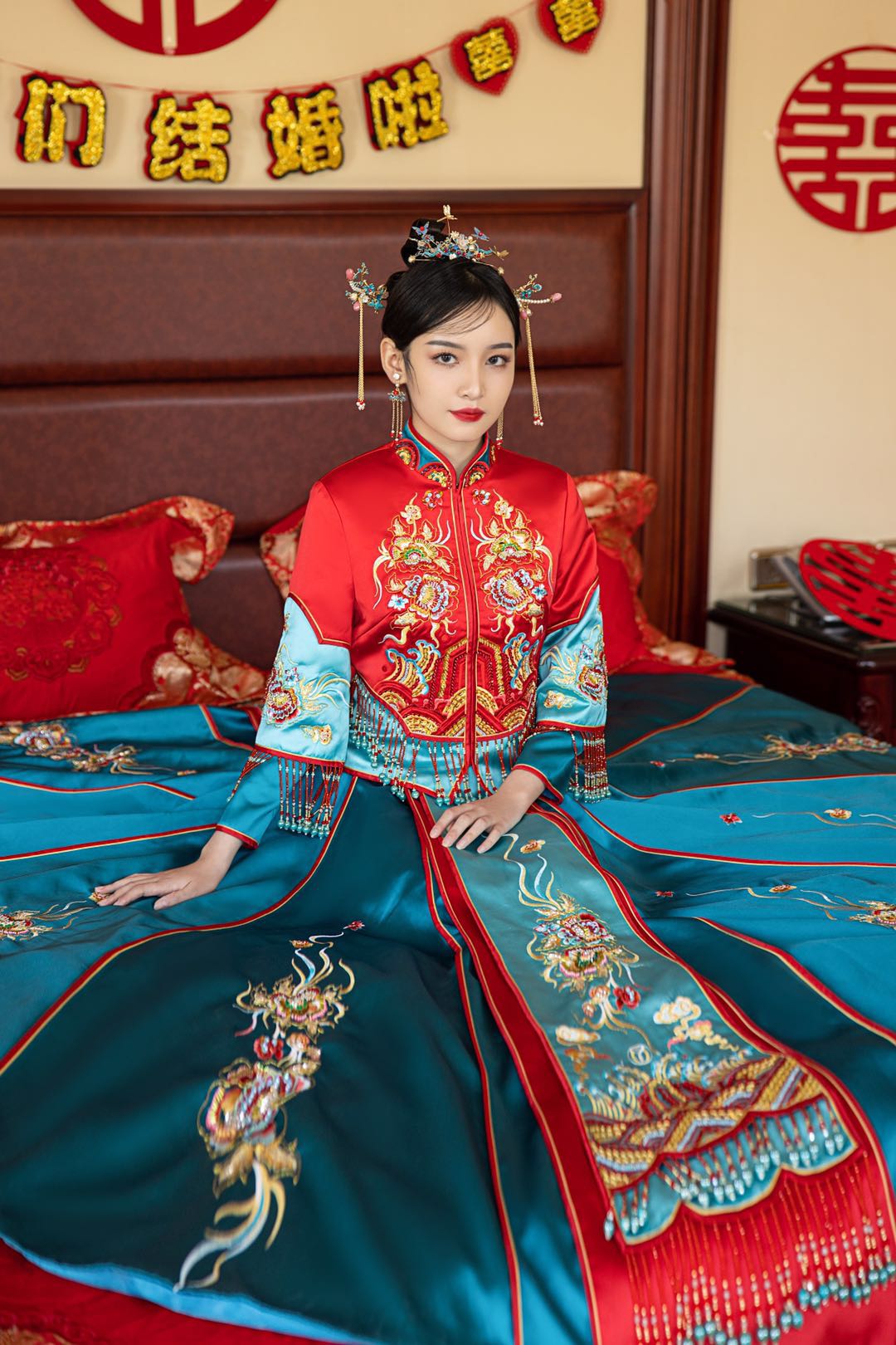 【初喜婚纱定制】---中式秀禾