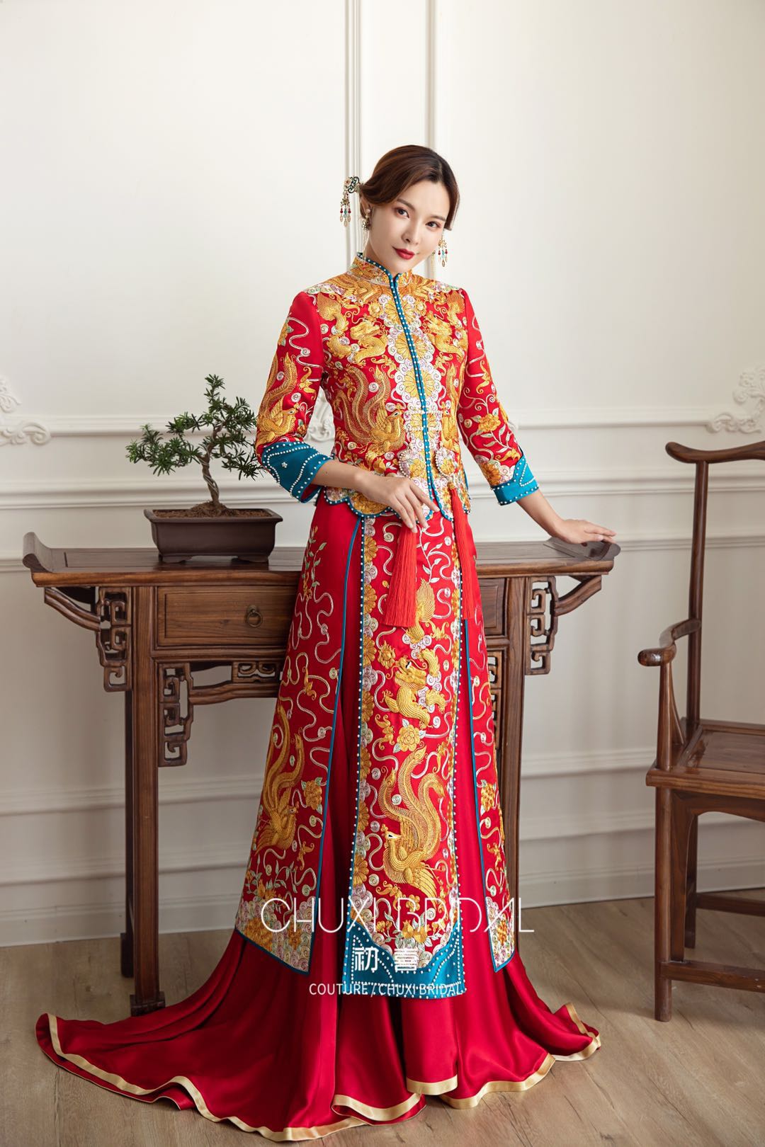 【初喜婚纱定制】---中式