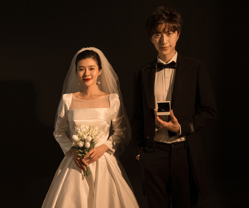 王宫婚纱摄影韩式光影样片