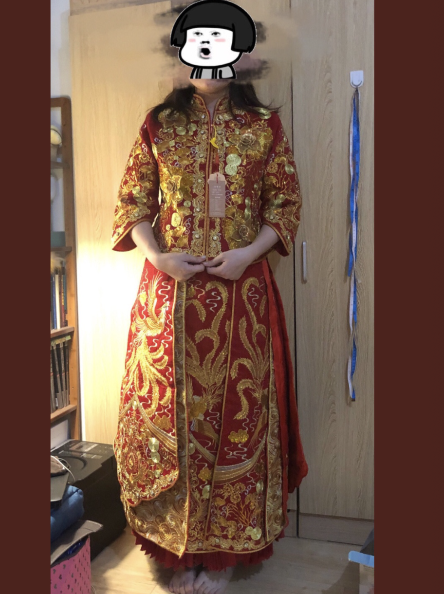 实测网购秀禾服开箱，1000块和200块差别在哪