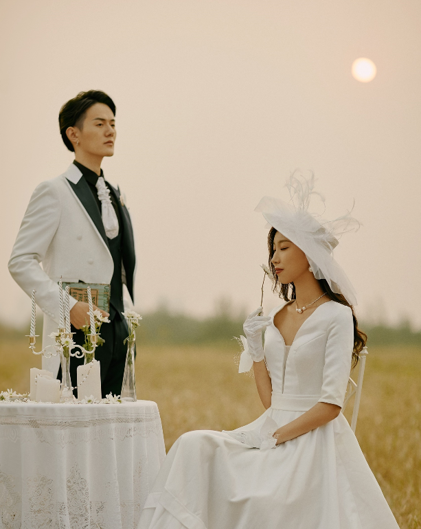 王宫婚纱摄影纪实风样片拍摄