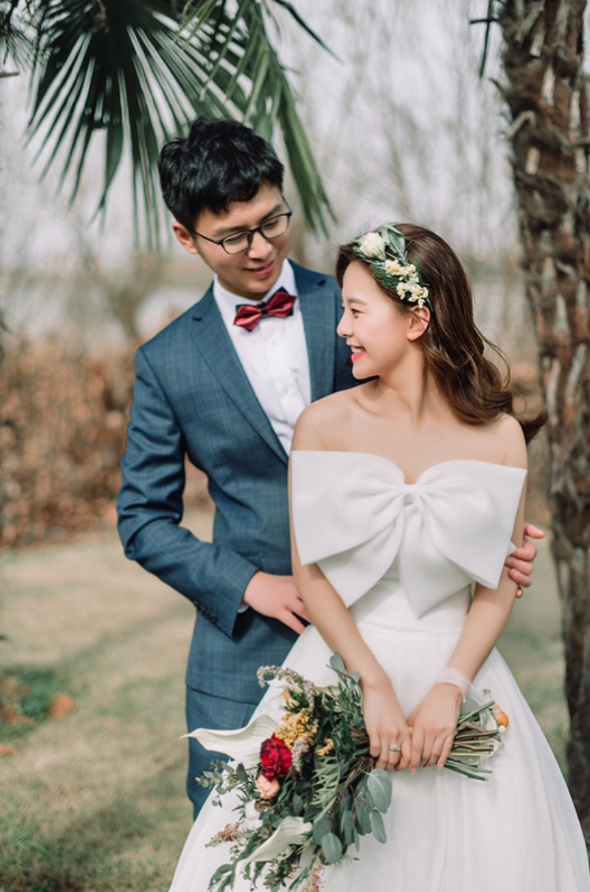 2W不到搞定的小清新户外婚礼