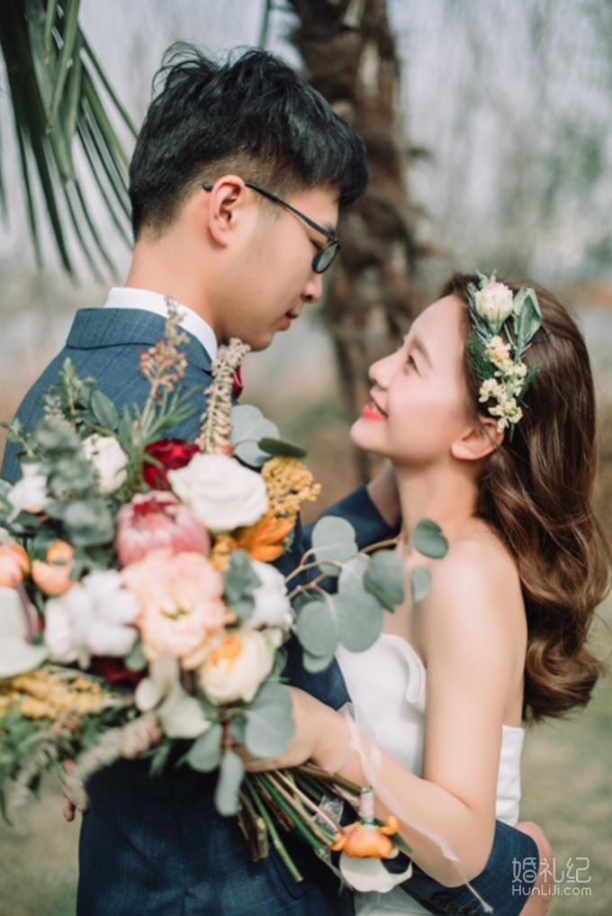 2W不到搞定的小清新户外婚礼