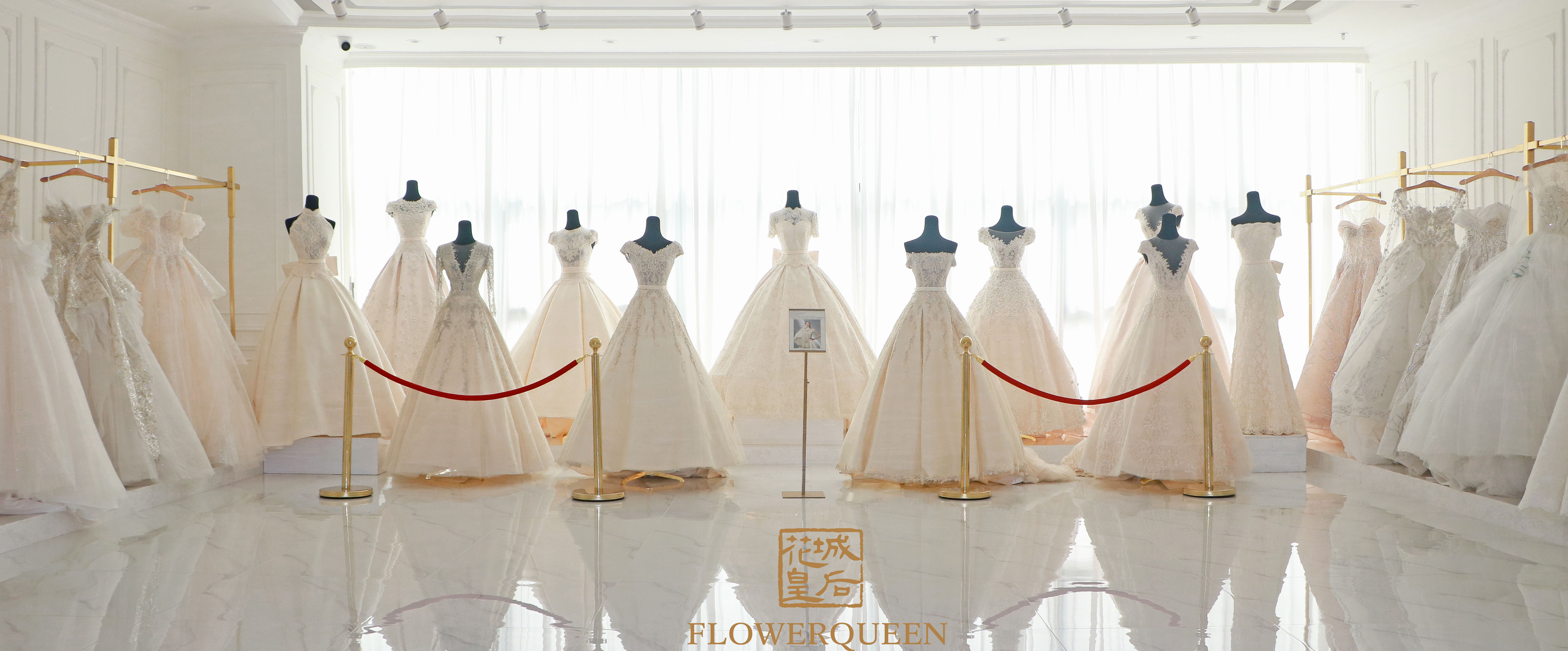 FLOWERQUEEN花城皇后婚纱礼服
