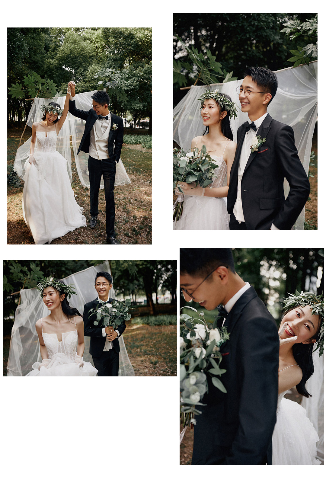 10服10造一对一团队服务赠送全新齐地婚纱