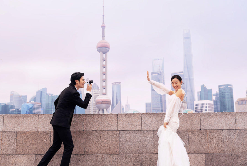 上海外滩婚纱照拍摄攻略