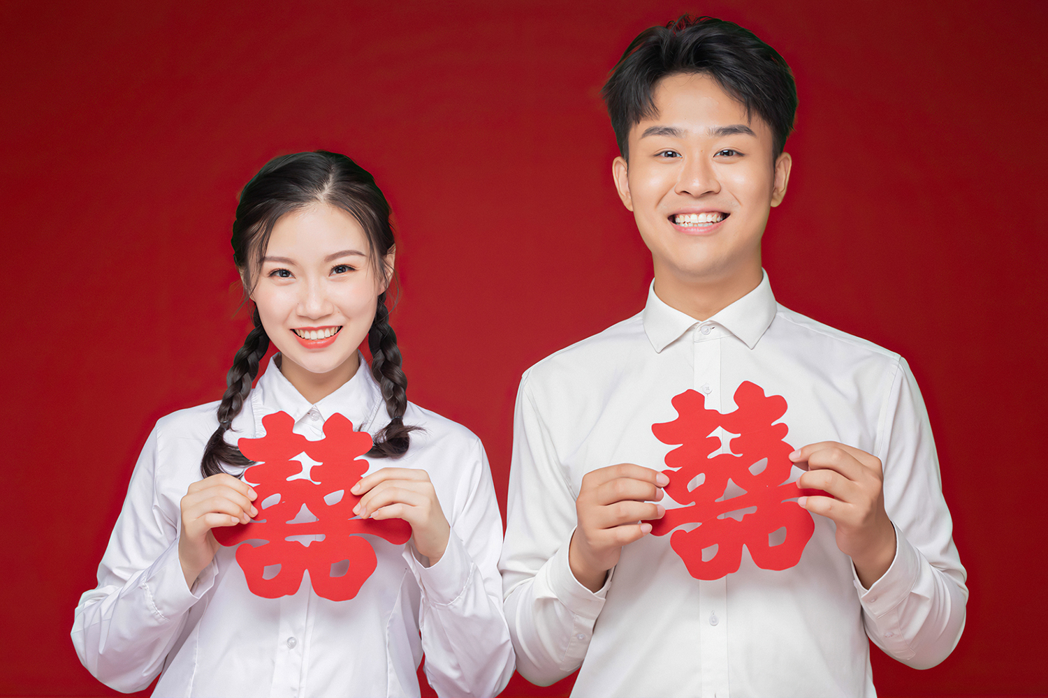結(jié)婚登記照/證件照+服裝+妝面
