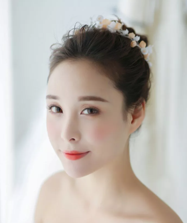 👼我不允许还有仙女新娘不会选婚礼跟妆😡