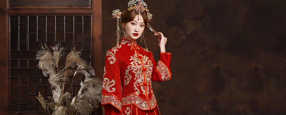 秀禾服穿著禁忌生花