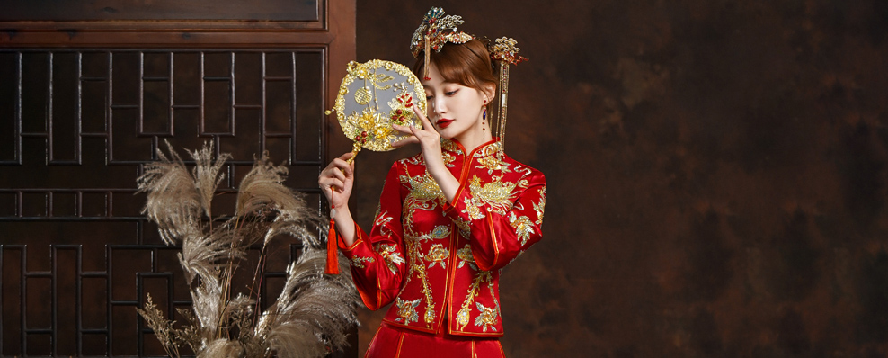 迎賓穿婚紗還是秀禾服