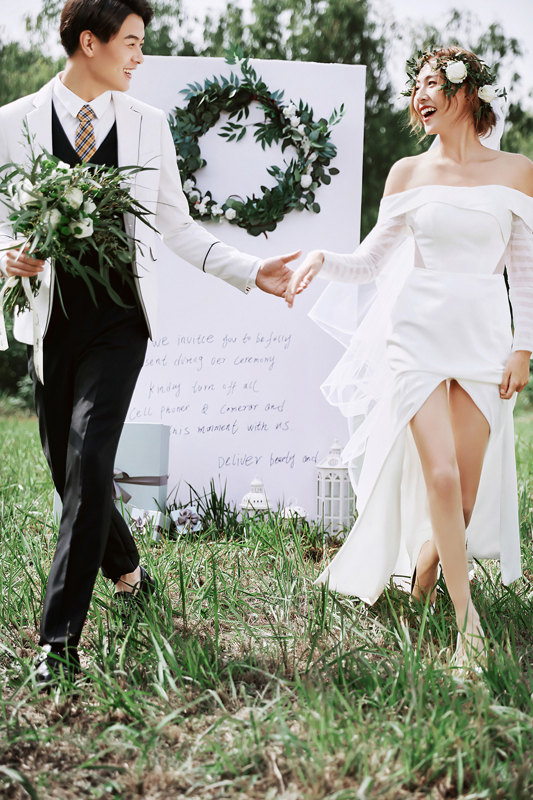 周口巴藜春天【网红打卡】时尚简约小清新婚纱摄影