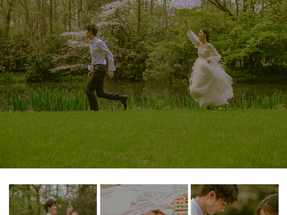 森系小清新婚纱拍摄，享5折-新风格体验价+底片全