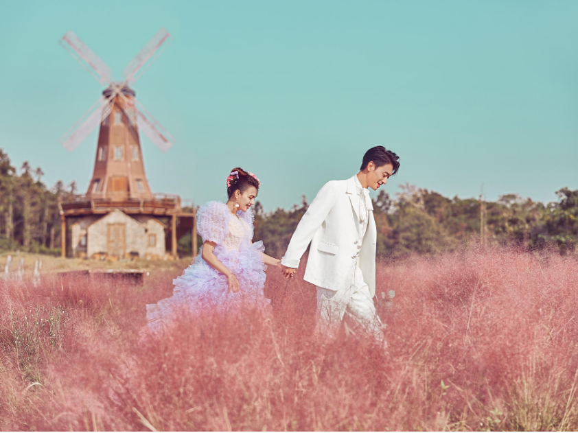 婚纱照提前一个月拍来得及吗