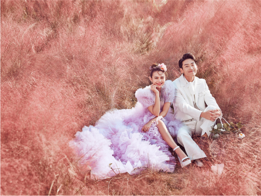 婚纱照提前一个月拍来得及吗