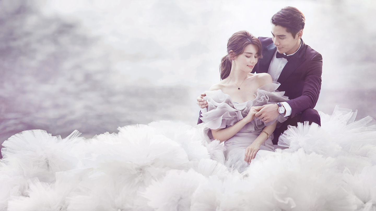 【米爵摄影】婚纱写真 韩式内景  