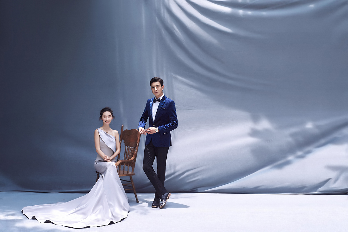 【米爵摄影】婚纱写真 韩式内景  